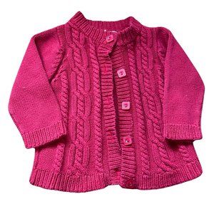 Red Sparkle Knit Sweater